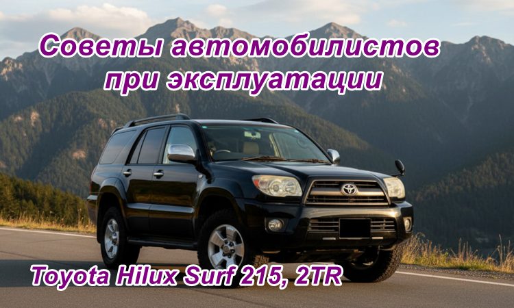 эксплуатация Toyota Hilux Surf 215