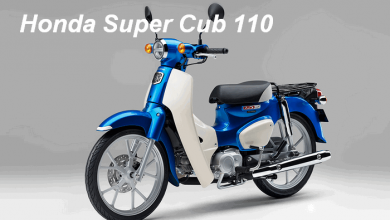 Super Cub 110 (блестящий синий металлик)