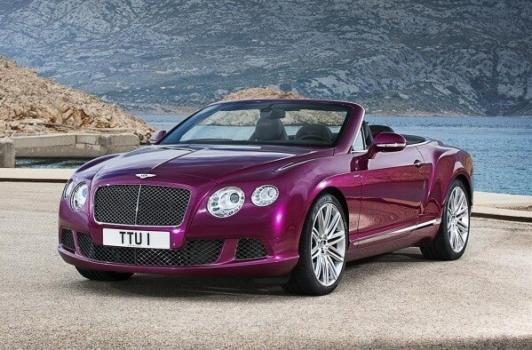 новые автомобили Bentley