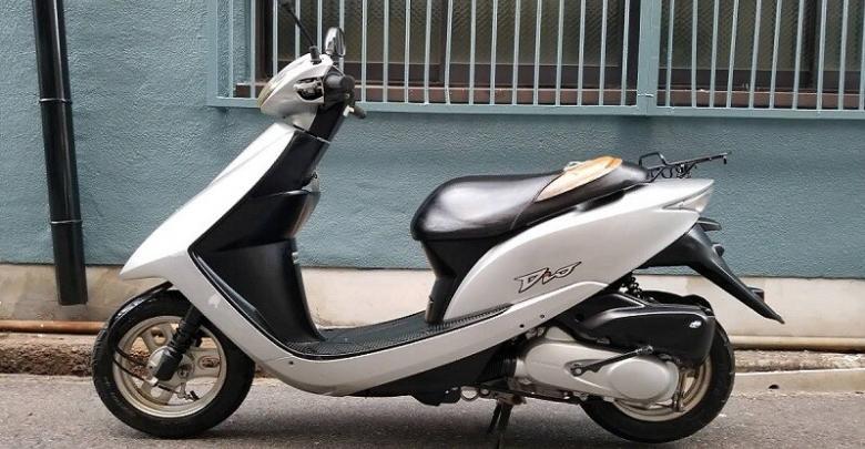 Моделька скутера honda dio